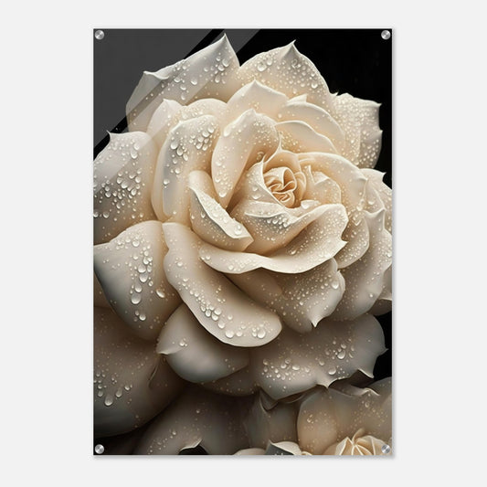 IMPRESSION ACRYLIQUE : White Roses