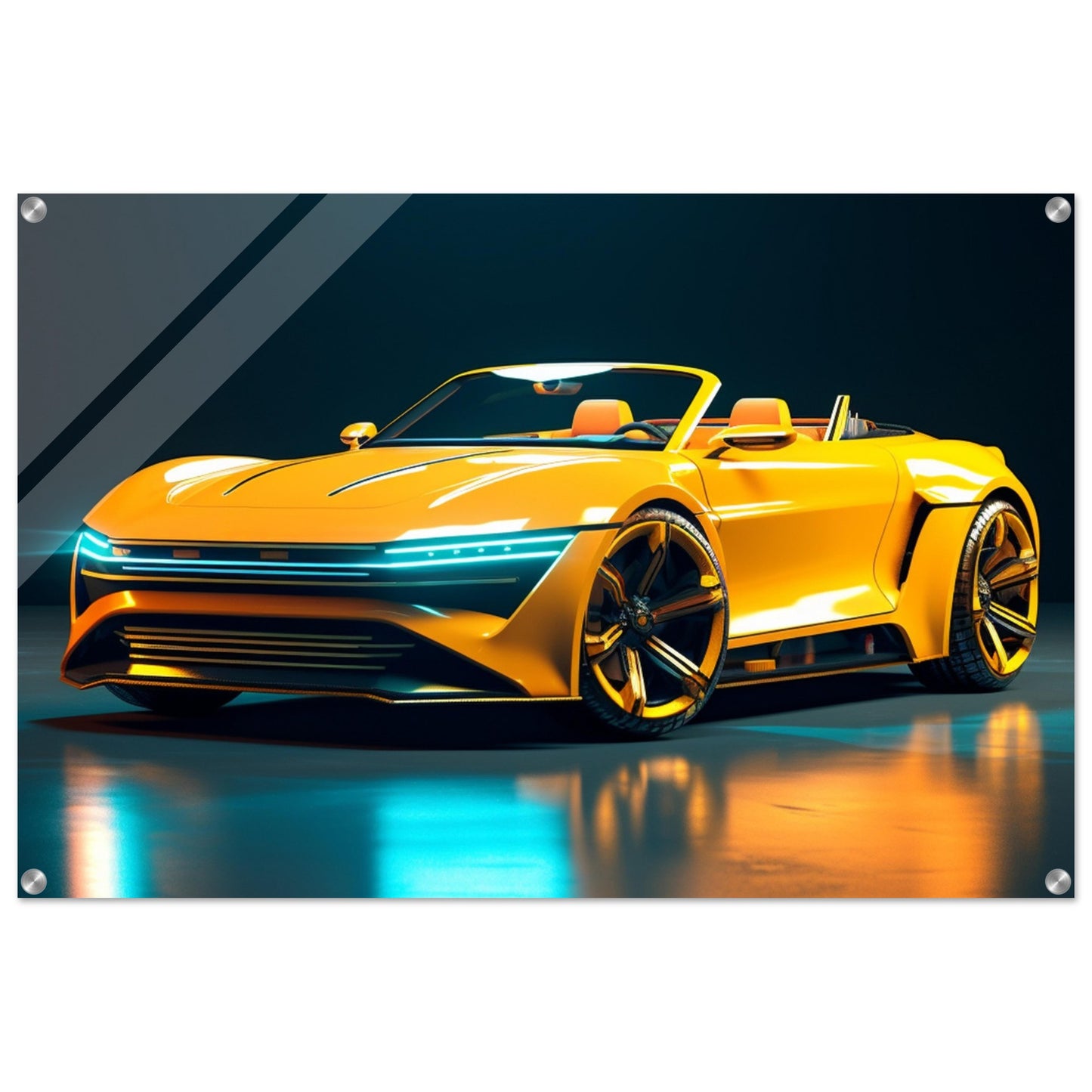 IMPRESSION ACRYLIQUE : Concept CAR 3D